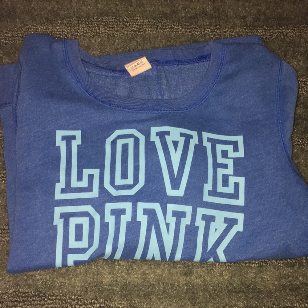 Blue sweater from PINK